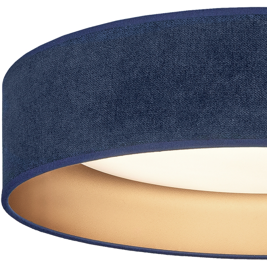 Brilagi - ściemnialna lampa sufitowa LED VELVET SMART VARI LED/24W/230V 3000-6500K Ø 45 cm niebieska/złota + pilot zdalnego sterowania