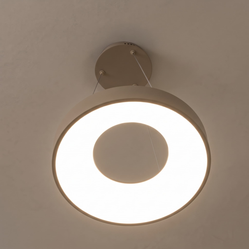 BRILAGI - LED ściemnialny żyrandol na lince FALCON II LED/67W/230V 3000-6500K Ø 40 cm beżowy + pilot zdalnego sterowania
