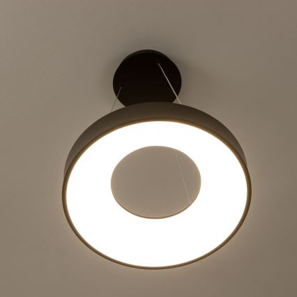 Brilagi - Żyrandol LED ściemnialny na lince FALCON II LED/67W/230V 3000-6500K Ø 40 cm czarny + pilot zdalnego sterowania