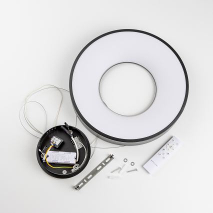 Brilagi - Żyrandol LED ściemnialny na lince FALCON II LED/67W/230V 3000-6500K Ø 40 cm czarny + pilot zdalnego sterowania