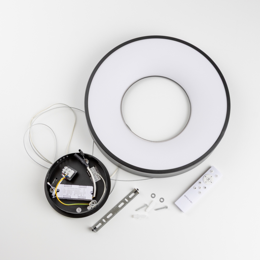 Brilagi - Żyrandol LED ściemnialny na lince FALCON II LED/67W/230V 3000-6500K Ø 40 cm czarny + pilot zdalnego sterowania