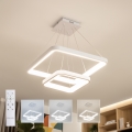 Brilagi - LED ściemnialna lampa wisząca na linku FALCON SLIM LED/78W/230V 3000-6500K 50x50 cm biała + pilot zdalnego sterowania