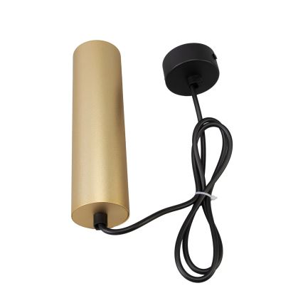 Brilagi - LED ściemnialna lampa wisząca na lince SELE 1xGU10/6,5W/230V 2700-6500K czarny/złoty