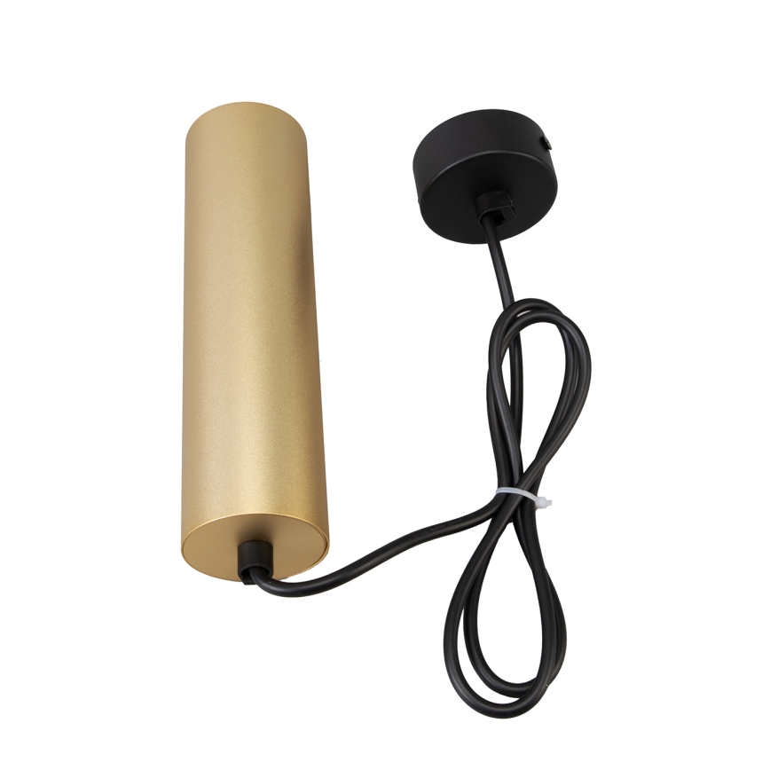 Brilagi - LED ściemnialna lampa wisząca na lince SELE 1xGU10/6,5W/230V 2700-6500K czarny/złoty
