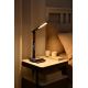 Brilagi - LED Ściemnialna lampa z ładowaniem bezprzewodowym QI and USB REGINA LED/8,5W/230V brązowa