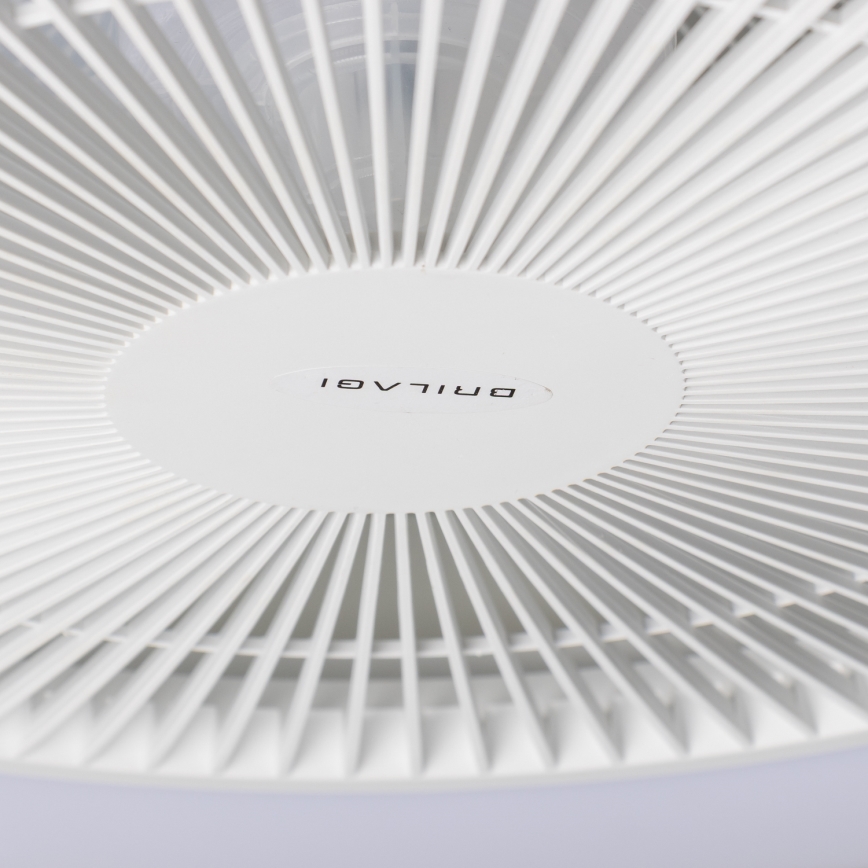 Brilagi - LED Lampa z regulacją jasności z wentylatorem AURA LED/38W/230V 3000-6000K biała + pilot zdalnego sterowania