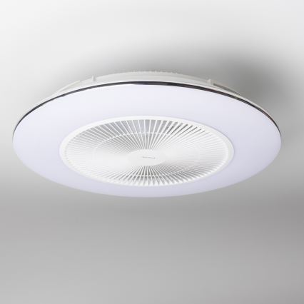Brilagi - LED Lampa z regulacją jasności z wentylatorem AURA LED/38W/230V 3000-6000K biała + pilot zdalnego sterowania