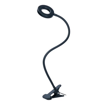 Brilagi -LED ściemnialna lampa zaciskowa ORBELA LED/8W/5V 3000/4000/5000K czarna