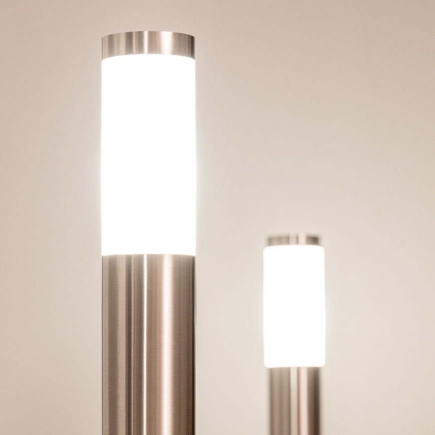 BRILAGI - LED ściemnialna lampa zewnętrzna ELIA 1xE27/6W/230V 2700-6500K IP44 Wi-Fi 50 cm matowy chrom