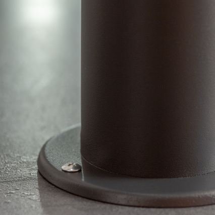 BRILAGI - LED ściemnialna lampa zewnętrzna z gniazdkiem ELIA 1xE27/6W/230V 2700-6500K IP44 Wi-Fi 50 cm antracyt