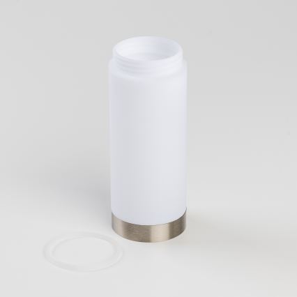 BRILAGI - ściemnialna zewnętrzna lampa LED z gniazdkiem ELIA 1xE27/6W/230V 2700-6500K IP44 Wi-Fi 50 cm matowy chrom
