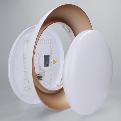 Brilagi - LED ściemnialna lampa sufitowa ALVA LED/48W/230V 3000-6500K Ø 51 cm biała + pilot zdalnego sterowania