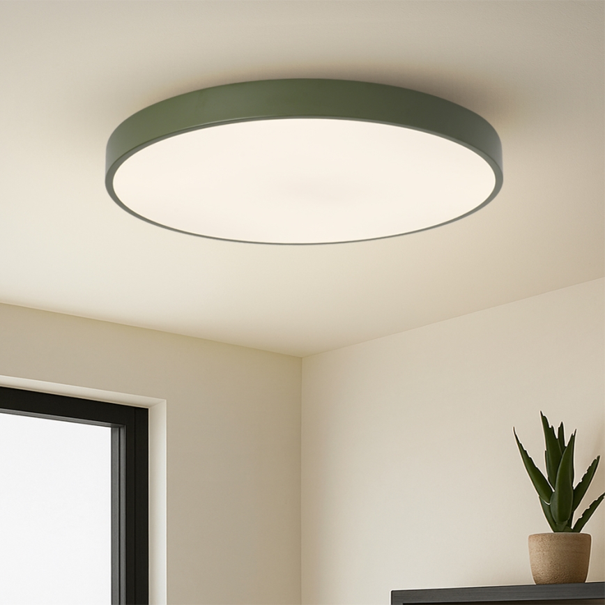 Brilagi - Ściemnialna oprawa LED POOL SMART 100 W/230 V Ø 80 cm Wi‑Fi Tuya + pilot zdalnego sterowania, zielona