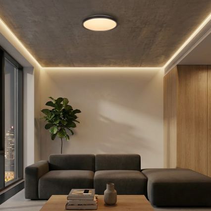 Brilagi - LED ściemnialna oprawa sufitowa FANCIA LED/48W/230V 3000-6500K Ø 39 cm srebrna + pilot zdalnego sterowania
