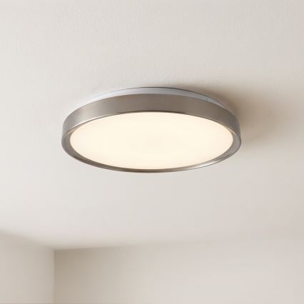 Brilagi - LED ściemnialna oprawa sufitowa FANCIA LED/48W/230V 3000-6500K Ø 39 cm srebrna + pilot zdalnego sterowania