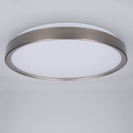 Brilagi - LED ściemnialna oprawa sufitowa FANCIA LED/48W/230V 3000-6500K Ø 39 cm srebrna + pilot zdalnego sterowania