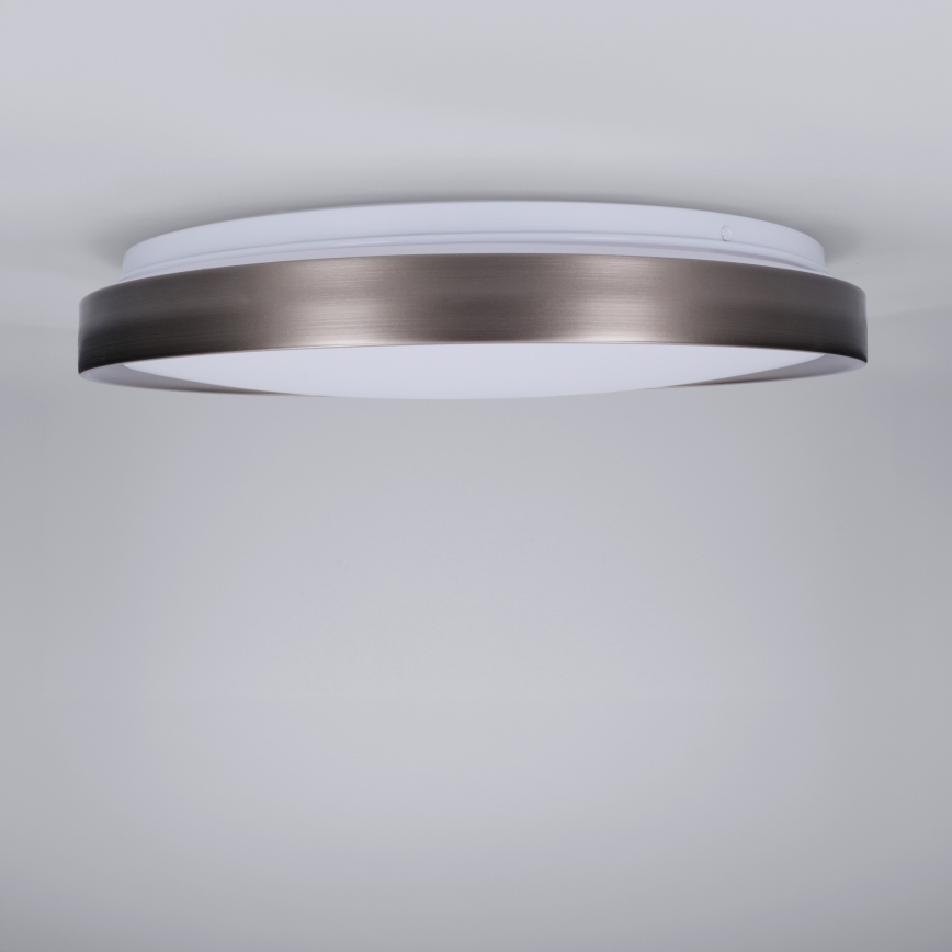 Brilagi - LED ściemnialna oprawa sufitowa FANCIA LED/48W/230V 3000-6500K Ø 39 cm srebrna + pilot zdalnego sterowania