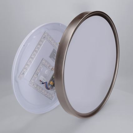 Brilagi - LED ściemnialna oprawa sufitowa FANCIA LED/48W/230V 3000-6500K Ø 39 cm srebrna + pilot zdalnego sterowania
