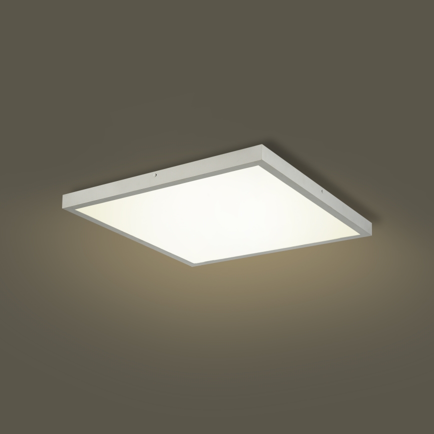 Brilagi - Ściemnialna sufitowa lampa łazienkowa FRAME SMART LED/50W/230V 60x60 cm 3000-6000K IP44 srebrna + pilot zdalnego sterowania