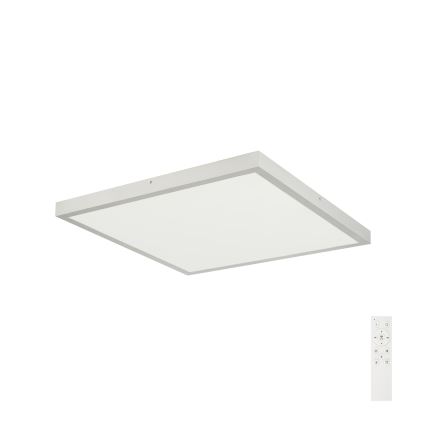 Brilagi - Ściemnialna sufitowa lampa łazienkowa FRAME SMART LED/50W/230V 60x60 cm 3000-6000K IP44 srebrna + pilot zdalnego sterowania