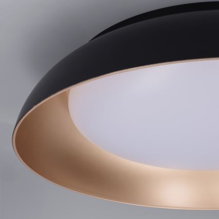 Brilagi - Ściemnialna lampa sufitowa ALVA LED/48W/230V 3000-6500K Ø 51 cm czarna + pilot zdalnego sterowania