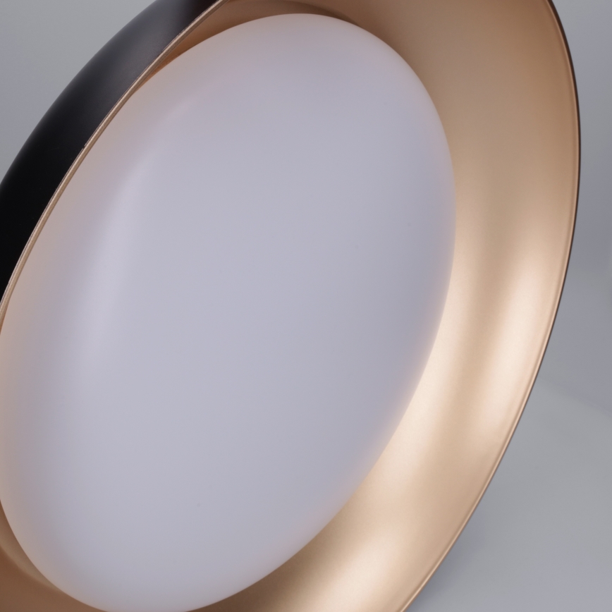 Brilagi - Ściemnialna lampa sufitowa ALVA LED/48W/230V 3000-6500K Ø 51 cm czarna + pilot zdalnego sterowania