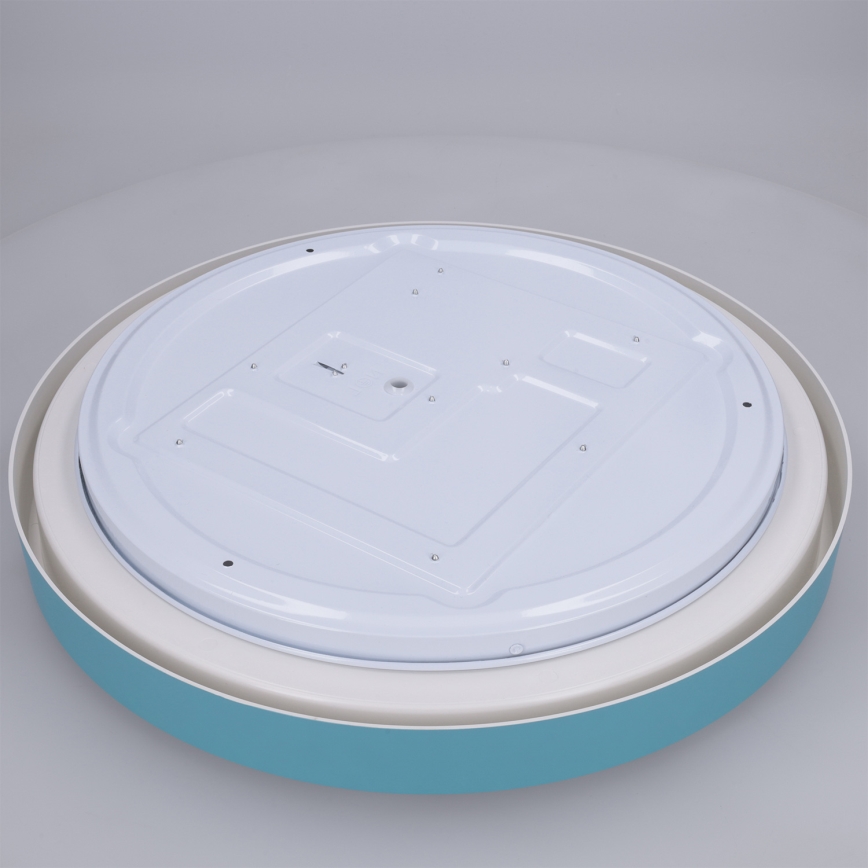 Brilagi - LED Ściemnialna oprawa sufitowa MATTEO LED/48W/230V 3000-6500K śr. 41 cm turkusowa + zdalne sterowanie