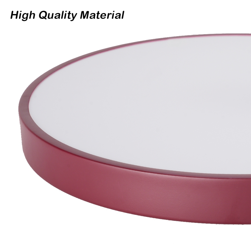 Brilagi - ściemnialna oprawa POOL SMART LED/100W/230V śr. 80 cm Wi‑Fi Tuya + pilot zdalnego sterowania bordowy