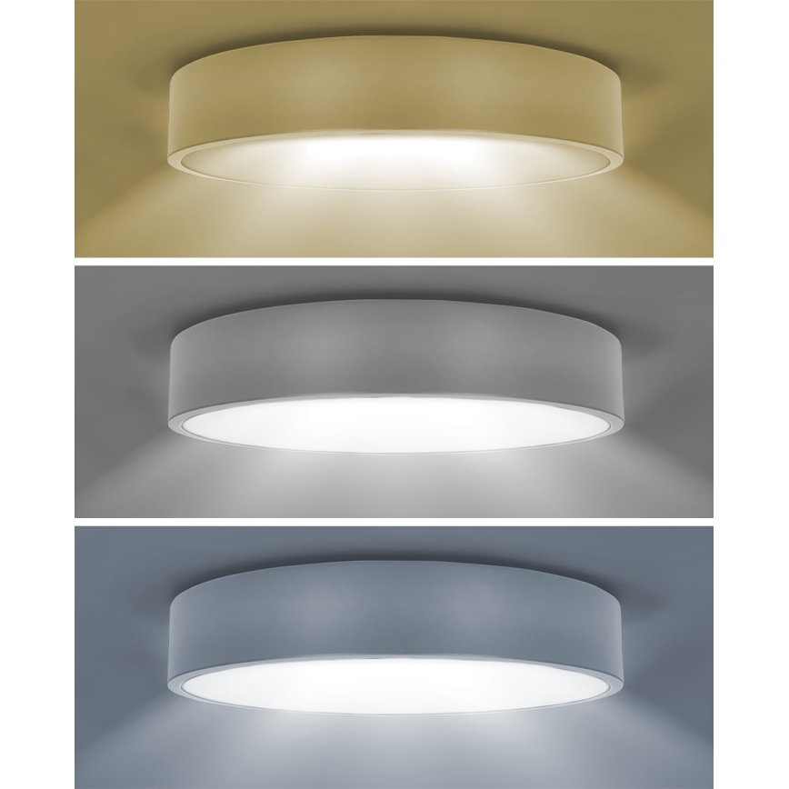 Brilagi - Ściemnialna oprawa sufitowa LED POOL SMART LED/48W/230V 40 cm 3000-6000K Wi-Fi Tuya + pilot zdalnego sterowania biała