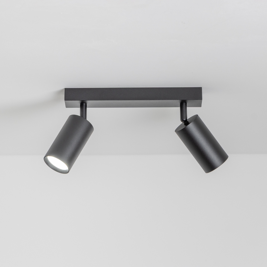 Brilagi - LED RGBW ściemnialna oprawa punktowa SELE 2xGU10/6,5W/230V 2700-6500K czarna