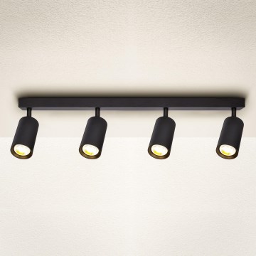 Brilagi - LED ściemnialna oprawa punktowa SELE 4xGU10/6,5W/230V 2700-6500K czarna