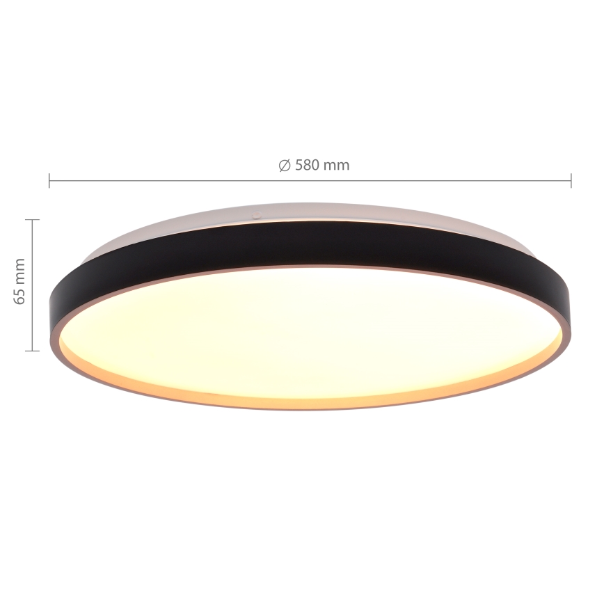 Brilagi - ściemnialna oprawa sufitowa LED CALA LED/60W/230V 3000-6500K śr. 58 cm + pilot zdalnego sterowania