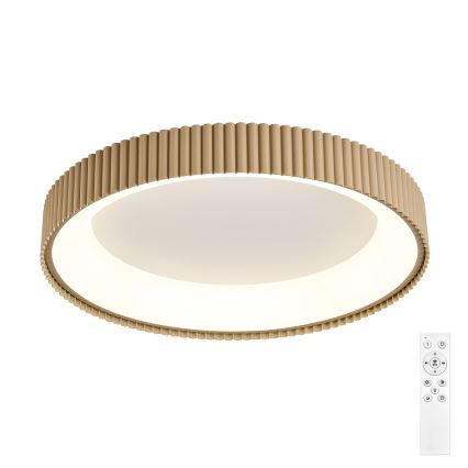 Brilagi - ściemnialna lampa sufitowa LED FALCON MODERN LED/54W/230V 3000-6500K 60 cm beżowa + pilot zdalnego sterowania