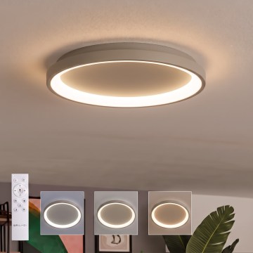 BRILAGI - LED ściemnialna oprawa sufitowa FALCON SLIM LED/42W/230V 3000-6500K średnica 50 cm beżowa + pilot zdalnego sterowania