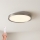Brilagi - LED ściemnialna oprawa sufitowa FANCIA LED/48W/230V 3000-6500K Ø 39 cm srebrna + pilot zdalnego sterowania