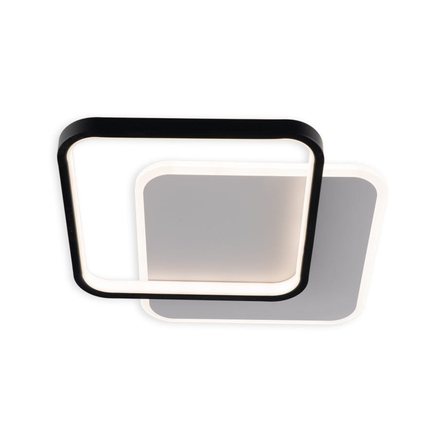 Brilagi - Ściemnialna lampa sufitowa FLARE LED/43W/230V 3000-6000K 39,5x45 cm biała/czarna + pilot zdalnego sterowania