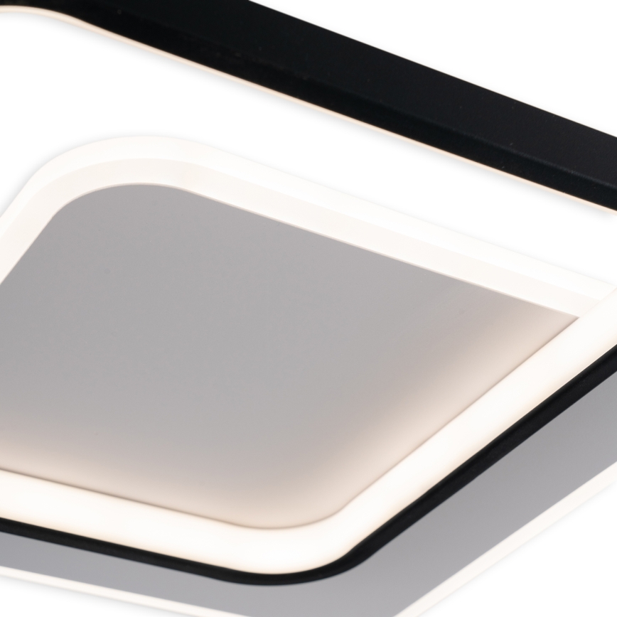 Brilagi - Ściemnialna lampa sufitowa FLARE LED/43W/230V 3000-6000K 39,5x45 cm biała/czarna + pilot zdalnego sterowania