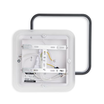 Brilagi - Ściemnialna lampa sufitowa FLARE LED/43W/230V 3000-6000K 39,5x45 cm biała/czarna + pilot zdalnego sterowania