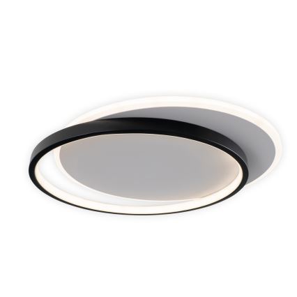 Brilagi - Lampa sufitowa LED FLARE z funkcją ściemniania/48W/230V 3000-6000K 39,5x45 cm biała/czarna + pilot zdalnego sterowania