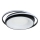 Brilagi - LED ściemnialna oprawa sufitowa FLARE LED/84W/230V 3000-6000K 47x51 cm czarna + zdalne sterowanie