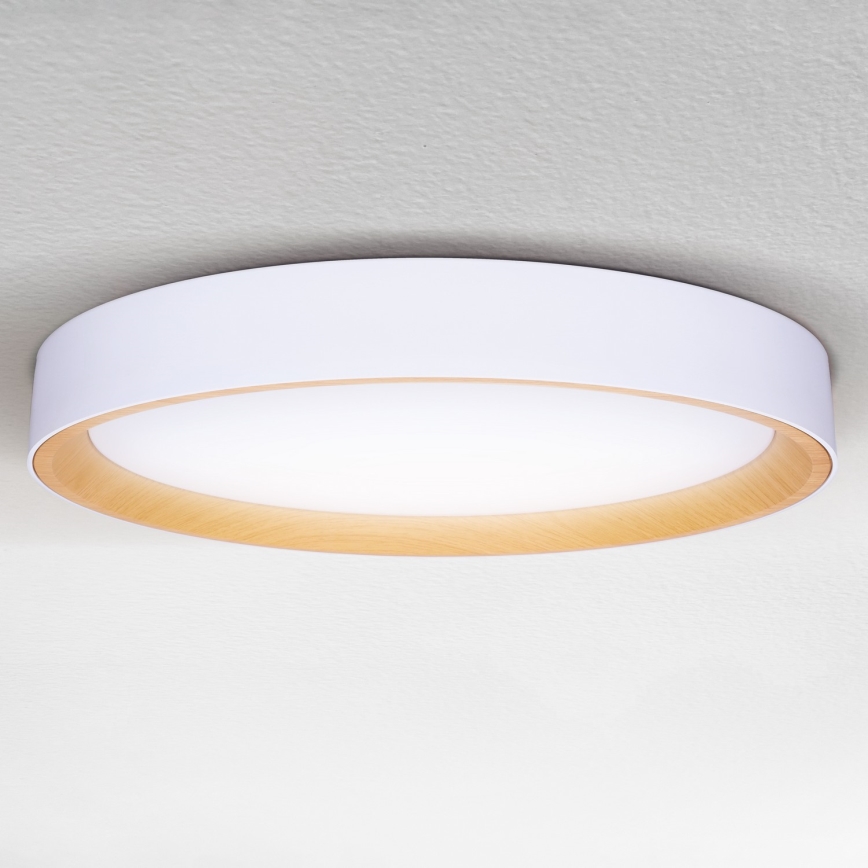 Brilagi - ściemnialna oprawa sufitowa LARIOS LED/72W/230V 3000-6500K biała śr. 59 cm + pilot zdalnego sterowania