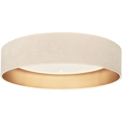 Brilagi - ściemnialny plafon sufitowy VELVET SMARTIX STARS LED/36W/230V 3000-6000K śr. 55 cm kremowy/złoty Wi-Fi Tuya Beacon + pilot zdalnego sterowania