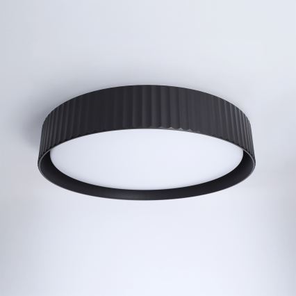 Brilagi - ściemnialna lampa sufitowa LED LUCIA LED/48W/230V 3000-6500K śr. 41 cm czarna + zdalne sterowanie