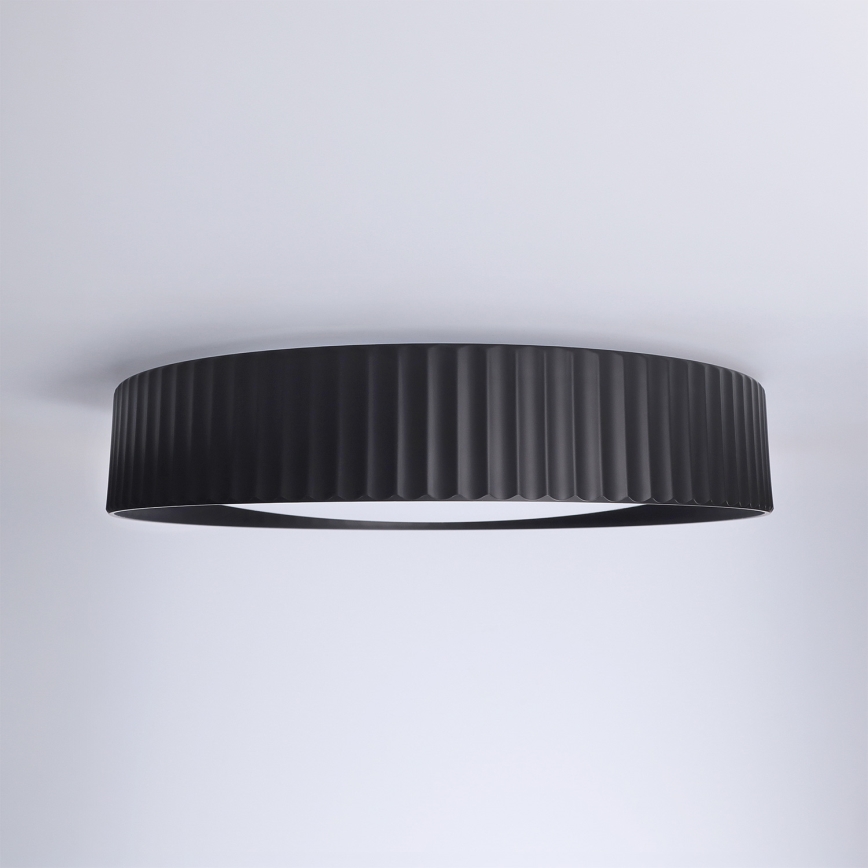 Brilagi - ściemnialna lampa sufitowa LED LUCIA LED/48W/230V 3000-6500K śr. 41 cm czarna + zdalne sterowanie