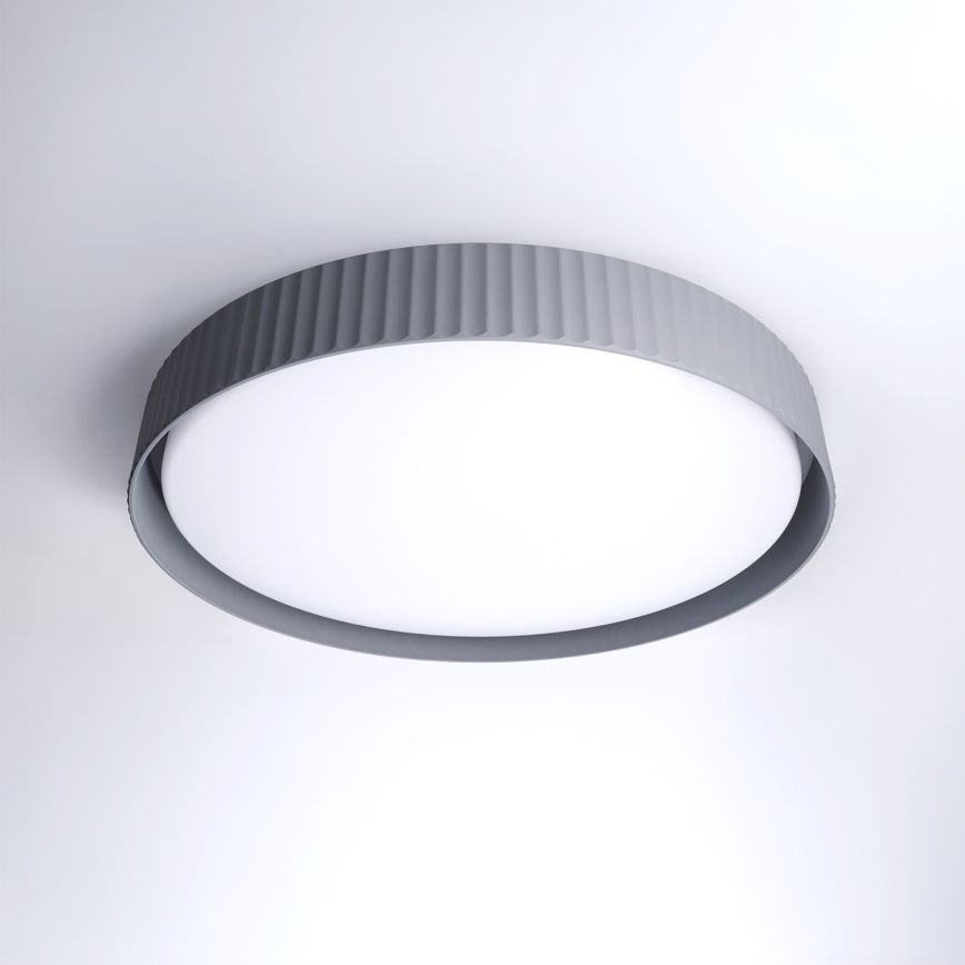 Brilagi - LED ściemnialna oprawa sufitowa LUCIA LED/60W/230V 3000-6500K średnica 59 cm szara + pilot zdalnego sterowania