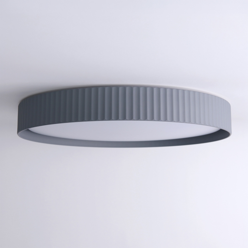 Brilagi - LED ściemnialna oprawa sufitowa LUCIA LED/60W/230V 3000-6500K średnica 59 cm szara + pilot zdalnego sterowania