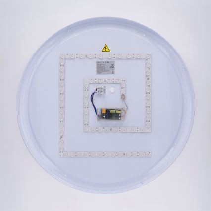 Brilagi - LED ściemnialna oprawa sufitowa LUCIA LED/60W/230V 3000-6500K średnica 59 cm szara + pilot zdalnego sterowania