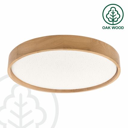 Brilagi - ściemnialny plafon LED MANAROLA SMART STARS LED/36W/230V 3000-6000K Wi-Fi Tuya Beacon śr. 51 cm + pilot zdalnego sterowania