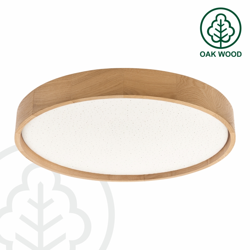 Brilagi - ściemnialny plafon LED MANAROLA SMART STARS LED/36W/230V 3000-6000K Wi-Fi Tuya Beacon śr. 51 cm + pilot zdalnego sterowania