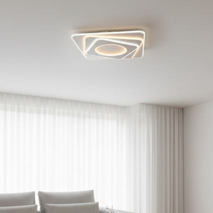 Brilagi - LED ściemnialna oprawa sufitowa MODERN LED/100W/230V 3000-6000K 48x48 cm + zdalne sterowanie